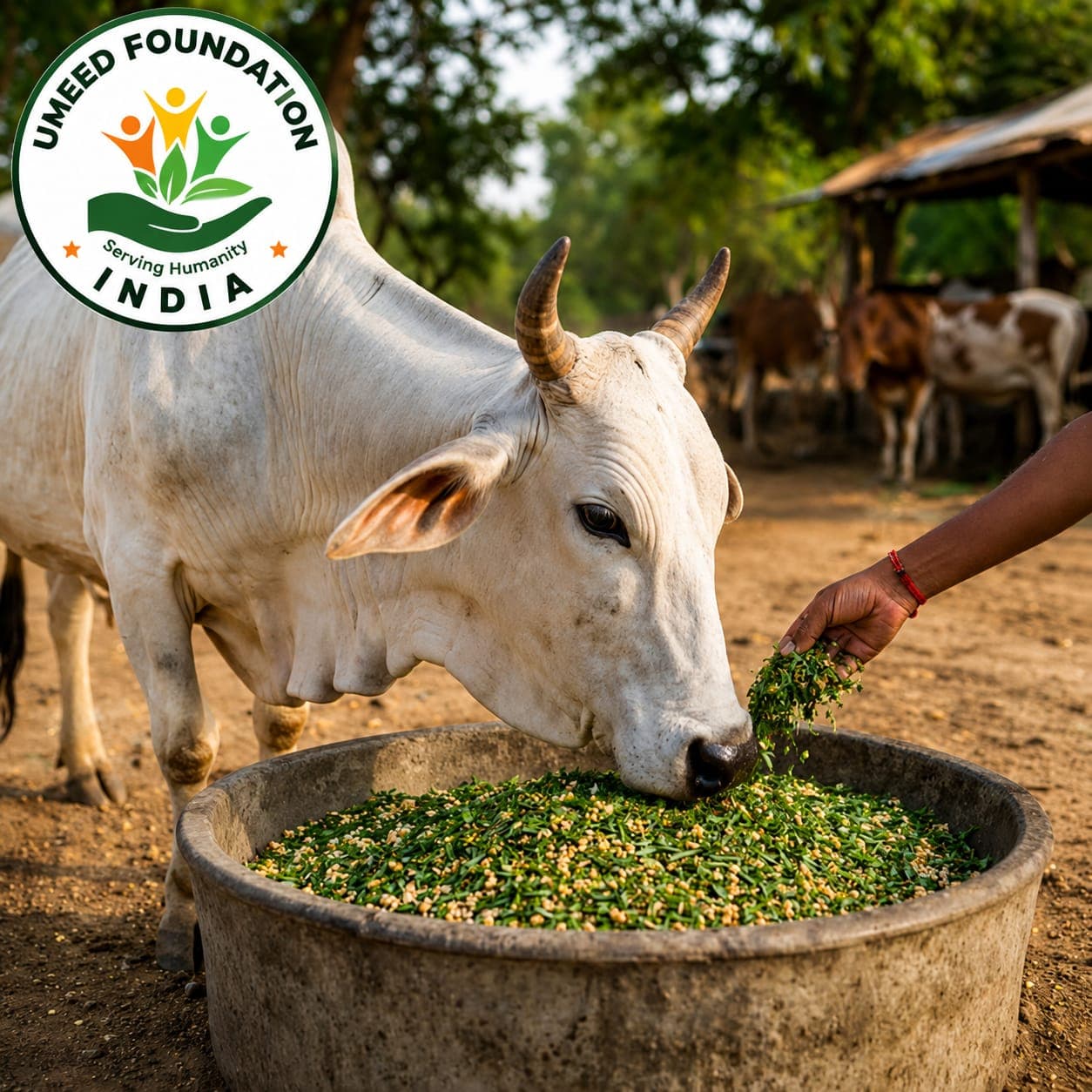 Daily Fresh Fodder & Nutrition Seva