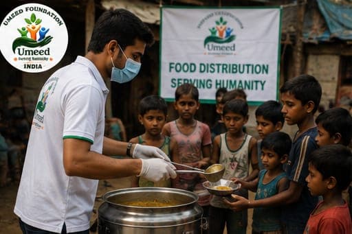 Food Distribution - Serving Humanity