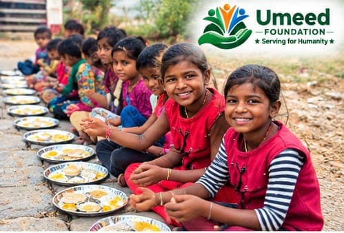 Smiling Girls at Nutrition Camp