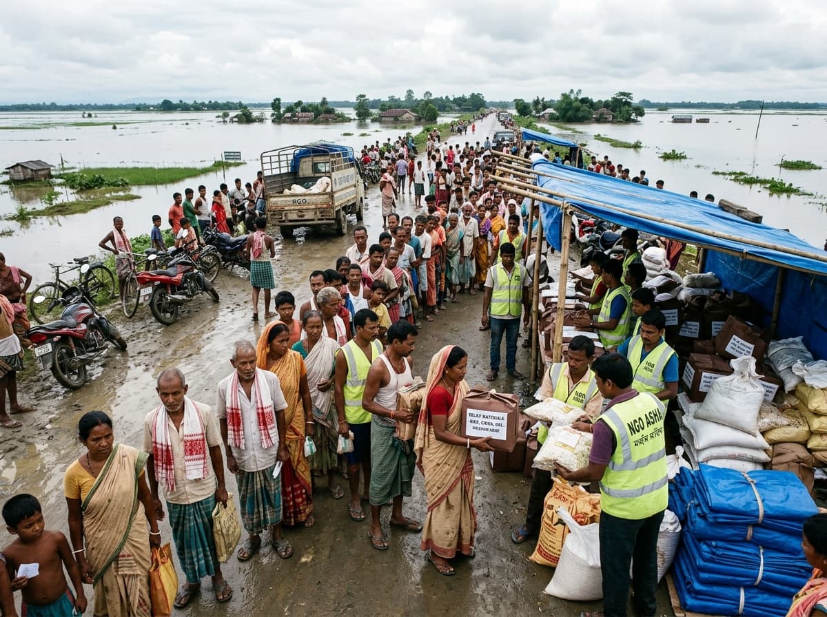 Embankment Ration Distribution Camp